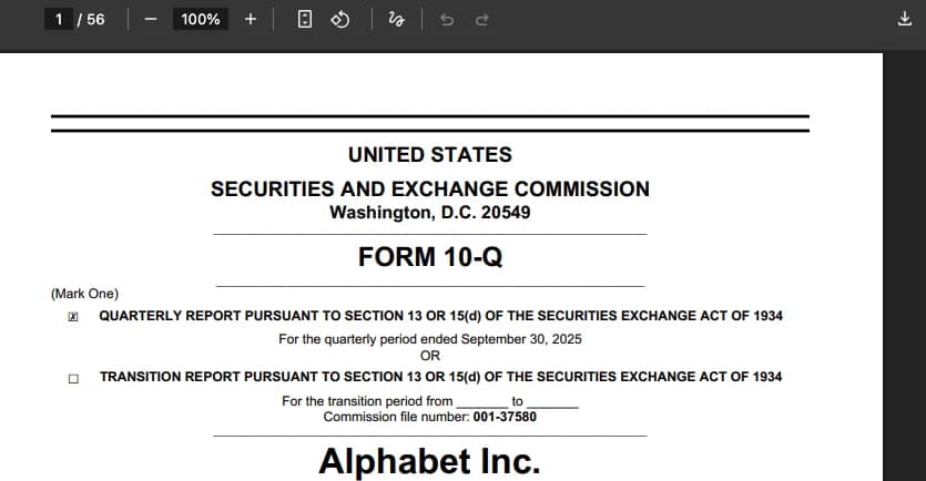 AI analyzing 10-Q filings to extract quarterly inflection points